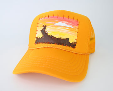 Art Patch Foam Trucker Hat