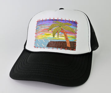 Art Patch Foam Trucker Hat