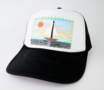 Art Patch Foam Trucker Hat