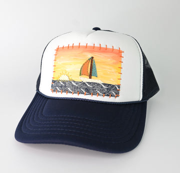 Art Patch Foam Trucker Hat