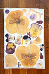 Handmade Blank Card - Pressed Flowers