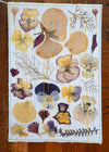 Handmade Blank Card - Pressed Flowers