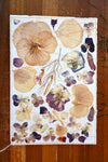 Handmade Blank Card - Pressed Flowers